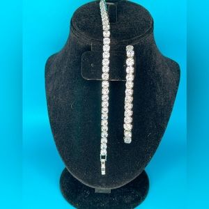 2 diamond bracelets!!